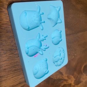 Safari animal silicone mold